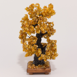 Souvenir amber tree "Oak"