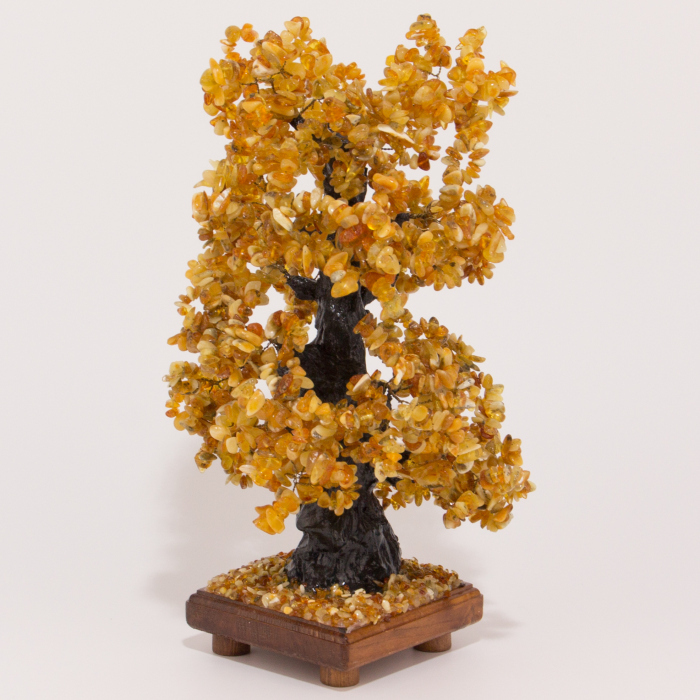 Souvenir amber tree "Oak"