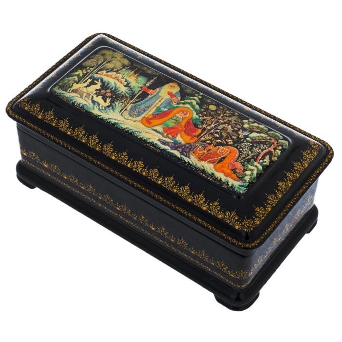 The box "Morozko" Kamardina, Palekh