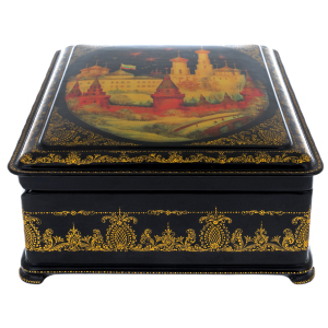 The box of Palekh "Moscow" Komyakova