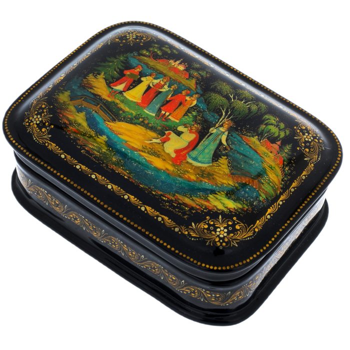 The box "Snow Maiden" by Kuznetsov, Palekh