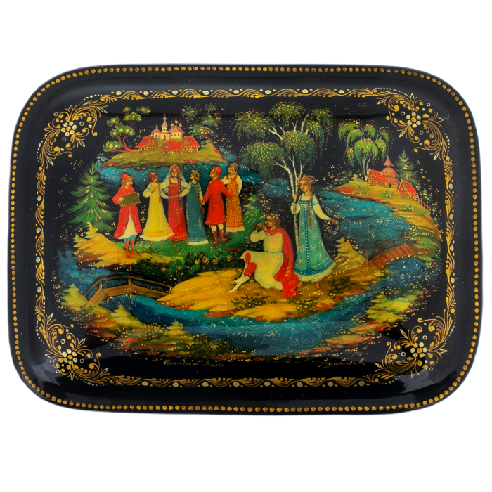 The box "Snow Maiden" by Kuznetsov, Palekh