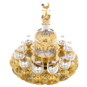 Vodka set "Seasons" Zlatoust