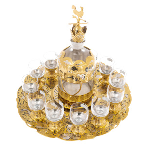 Vodka set "Seasons" Zlatoust