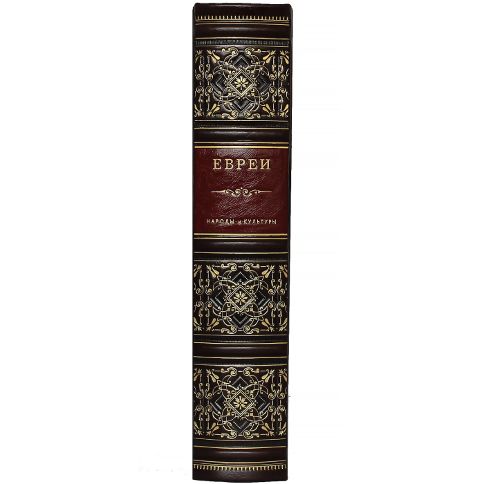 Книга в кожаном переплете "Евреи. Народы и культуры"
