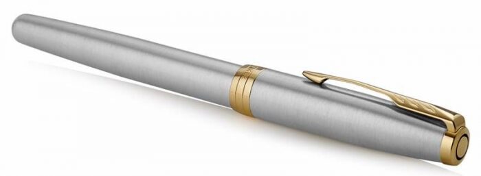 Fountain pen "Sonnet Core" Stainless Steel GT F