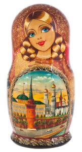 Matryoshka doll for 20 seats "Kremlin Walls" (35 cm)